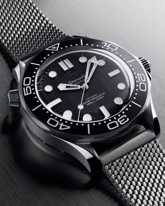 DM A11 Seamaster Black Steel