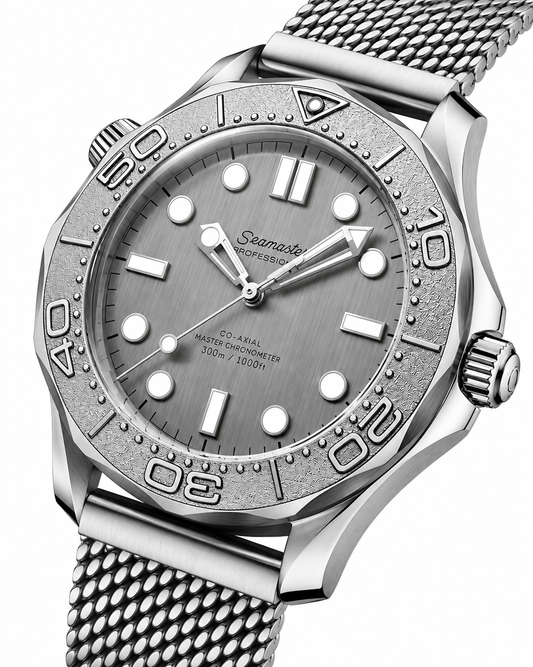 DM A10 Seamaster Silver Wave