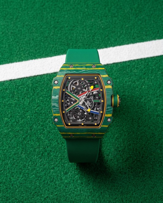 DM 35-07 Limecourt skeleton watch, detail view