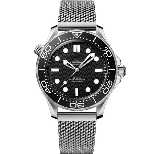 DM A11 Seamaster Black Steel
