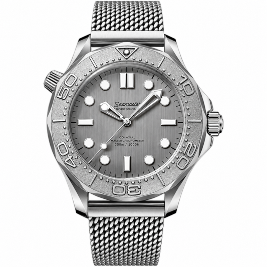 DM A10 Seamaster Silver Wave
