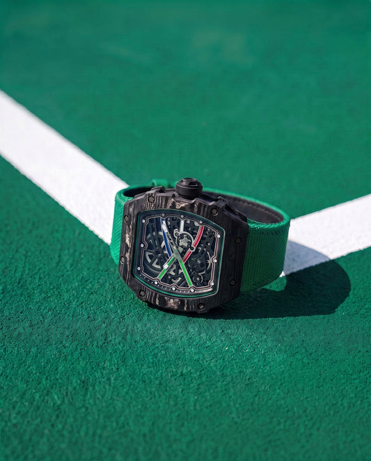 DM 35-08 Voltnera skeleton watch, detail view